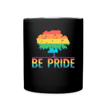 Be Pride Tree - LGBT Gay Pride Month Community - Tasse einfarbig - Schwarz - Vorne