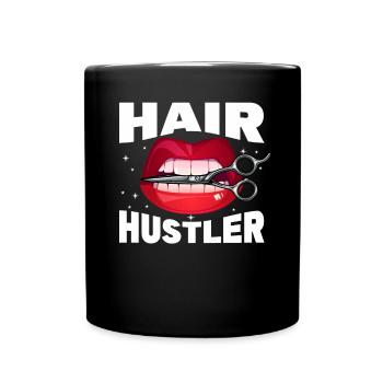 Barber Supplies Hairdresser Hair Salon Chair Barbe - Tasse einfarbig - Schwarz - Vorne
