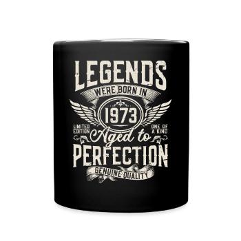 Né en 1973 Legends Cadeau d’anniversaire - Mug uni - noir - Devant