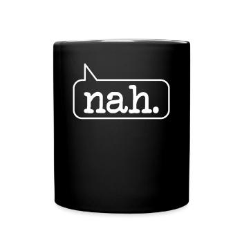 Near Antisocial Sarcasm Introvert - Full Colour Mug - black - Front