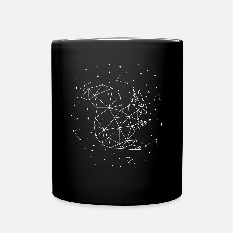 Sternbild Squirrel Constellation Squirrel - Tasse einfarbig - Schwarz