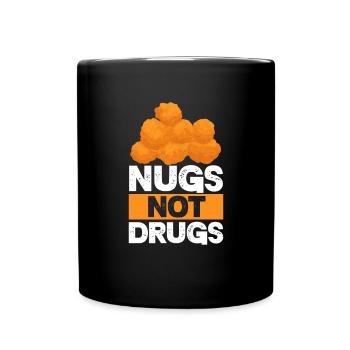 Chicken Poultry Chicken Nuggets Gift - Full Colour Mug - black - Front