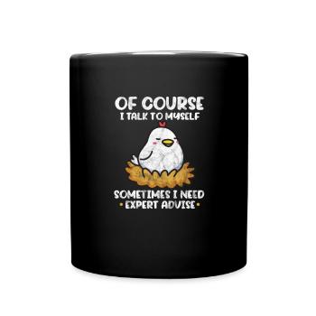 Chicken - Full Colour Mug - black - Front