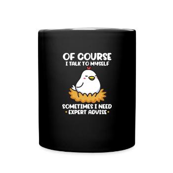 Chicken Farm Poultry Rooster Chickens Gift - Full Colour Mug - black - Front