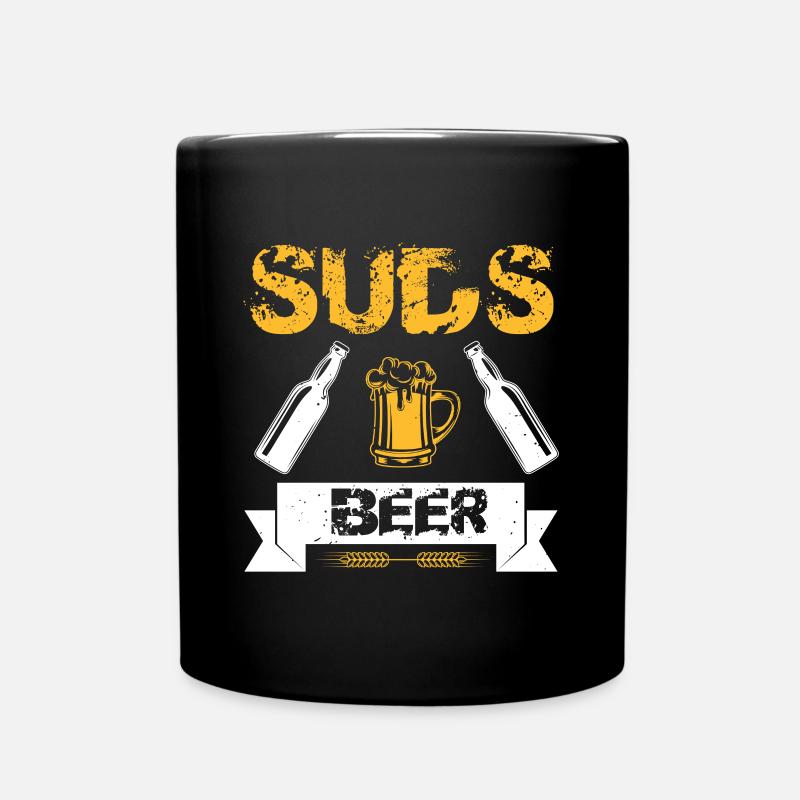 SUDS BIER - Tasse einfarbig - Schwarz