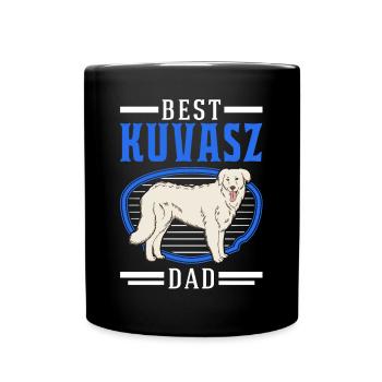 Meilleur Kuvasz Dog Dad - Mug uni - noir - Devant