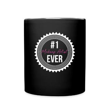 1 Makeup Artist Ever Shirt Gift - Full Colour Mug - black - Front