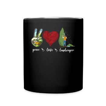 Paysagiste Aménagement Paysager - Mug uni - noir - Devant