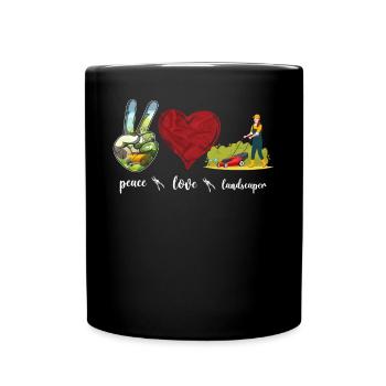 Paysagiste Aménagement Paysager - Mug uni - noir - Devant