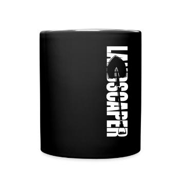 Landscaper Landscaping Landscape - Full Colour Mug - black - Front
