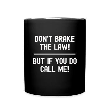 Cadeau Tshirt de la fête des pères Papa Papa Papa Papa Papa Papa Papa - Mug uni - noir - Devant