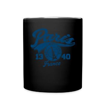 France Gift Paris French French Monaco - Full Colour Mug - black - Front
