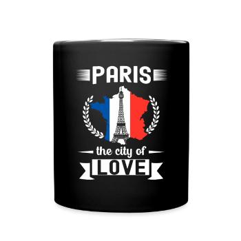 France Drapeau France Paris Marseille Français - Mug uni - noir - Devant