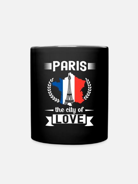 France Drapeau France Paris Marseille Français - Mug uni - noir