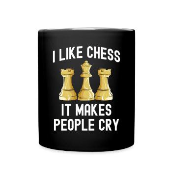 Chess - Full Colour Mug - black - Front
