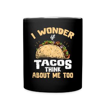 Taco Tuesday Torero Salsa Latino Mexican Nacho - Full Colour Mug - black - Front