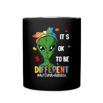 Tshirt autistique Autimus Cadeau Asperger Enfants - Mug uni - noir - Devant