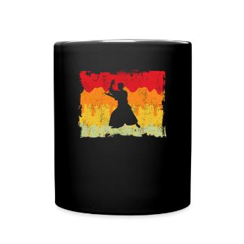 Aïkido Rétro - Mug uni - noir - Devant