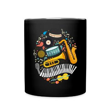 Jazz Tshirt - Mug uni - noir - Devant