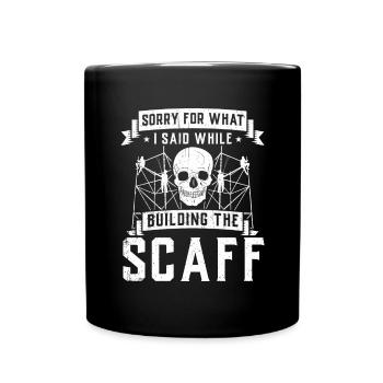 Constructeurs d’échafaudages - Mug uni - noir - Devant