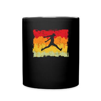 Parkour Retro - Full Colour Mug - black - Front
