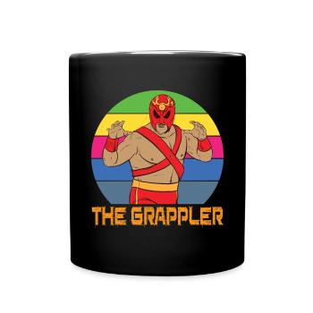 Der Grappler Wrestler Kampfsport Wrestling - Tasse einfarbig - Schwarz - Vorne