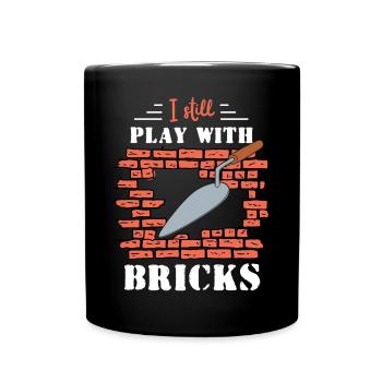 Brick Mason Occupation Quote - Tasse einfarbig - Schwarz - Vorne
