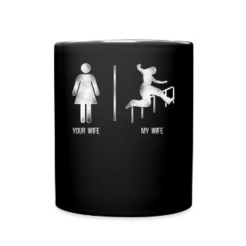 Parkour Free Running Traceur - Mug uni - noir - Devant
