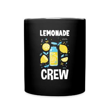Lemonade Crew Juice Stand - Full Colour Mug - black - Front