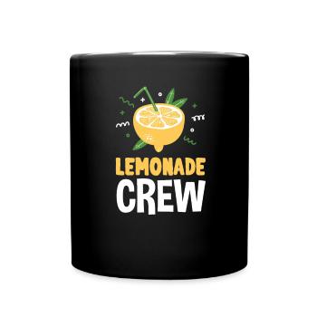 Lemonade Crew Juice Stand - Full Colour Mug - black - Front