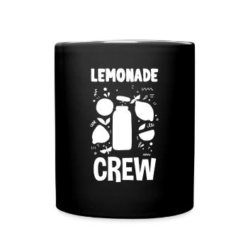 Lemonade Crew Juice Stand - Full Colour Mug - black - Front