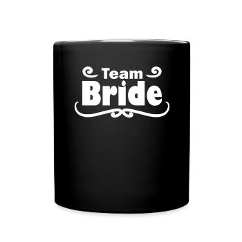 Équipe Bride - Mug uni - noir - Devant