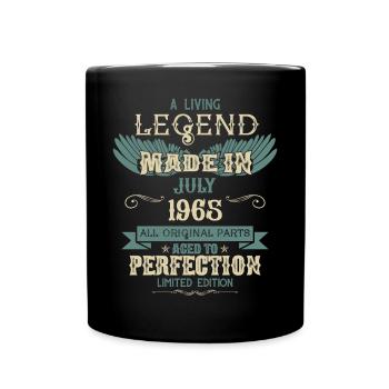 Juillet 1965 Vintage Anniversaire - Mug uni - noir - Devant