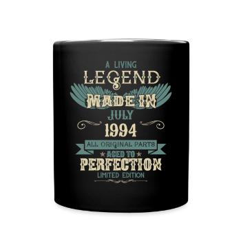 Juillet 1994 Vintage Anniversaire - Mug uni - noir - Devant