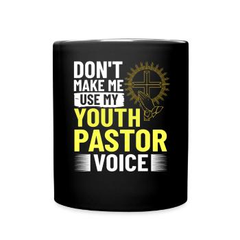Église paroissiale des Jeunes Pasteur Chrétien - Mug uni - noir - Devant
