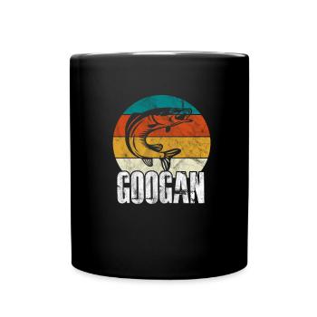 Angler - Tasse einfarbig - Schwarz - Vorne