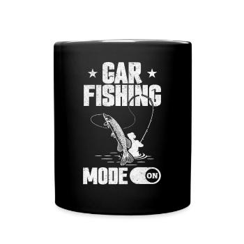 Garfish Garfishing I Gar Mode de pêche sur Garfish - Mug uni - noir - Devant