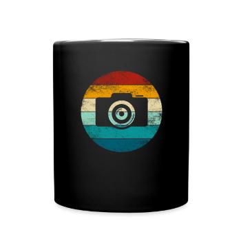 Photographe Retro Camera Vintage Photography - Mug uni - noir - Devant