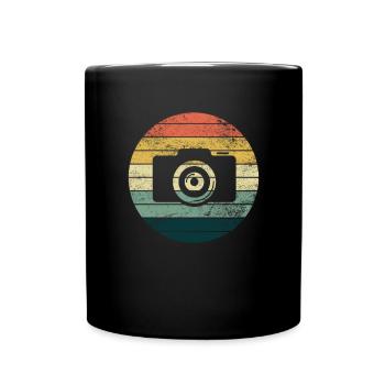 Photographe Retro Camera Vintage Photography - Mug uni - noir - Devant
