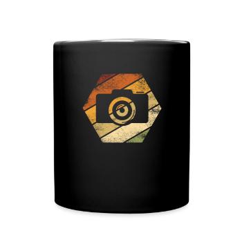 Photographie rétro pour photographe Appareil photo vintage - Mug uni - noir - Devant