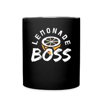 Stand de jus Lemonade Boss - Mug uni - noir - Devant