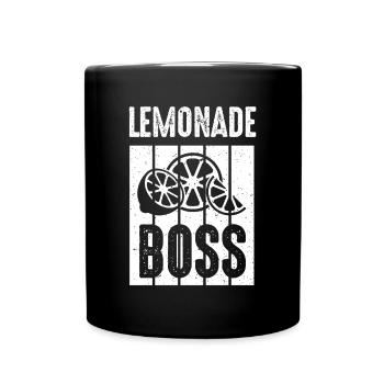 Stand de jus Lemonade Boss - Mug uni - noir - Devant