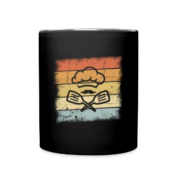 Cadeau cook - Mug uni - noir - Devant