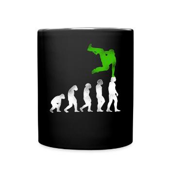 Parkour Free Running Traceur - Full Colour Mug - black - Front