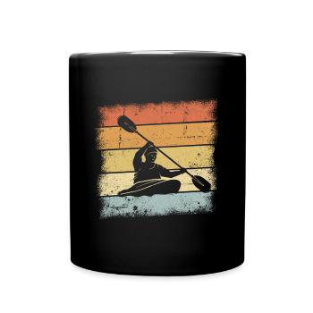 Kayak Outfit - Full Colour Mug - black - Front