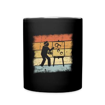 Cadeau d’artiste - Mug uni - noir - Devant