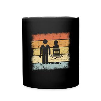 Sculptor Gift - Full Colour Mug - black - Front