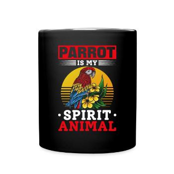 Parrot Bird lover I Parrot est mon - Mug uni - noir - Devant