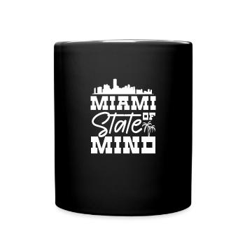 Miami - Mug uni - noir - Devant