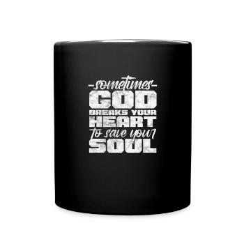 Motivation Motivieren Karriere Spruch Geschenk - Tasse einfarbig - Schwarz - Vorne